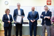 Wręczenie dyplomów dyrektorom placówek oświatowych, 10.01.2024